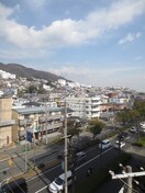 室内からの展望 庵