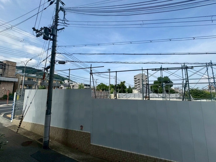 室内からの展望 庵