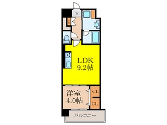 間取図 GALLERIA VILLA中央通りⅠ