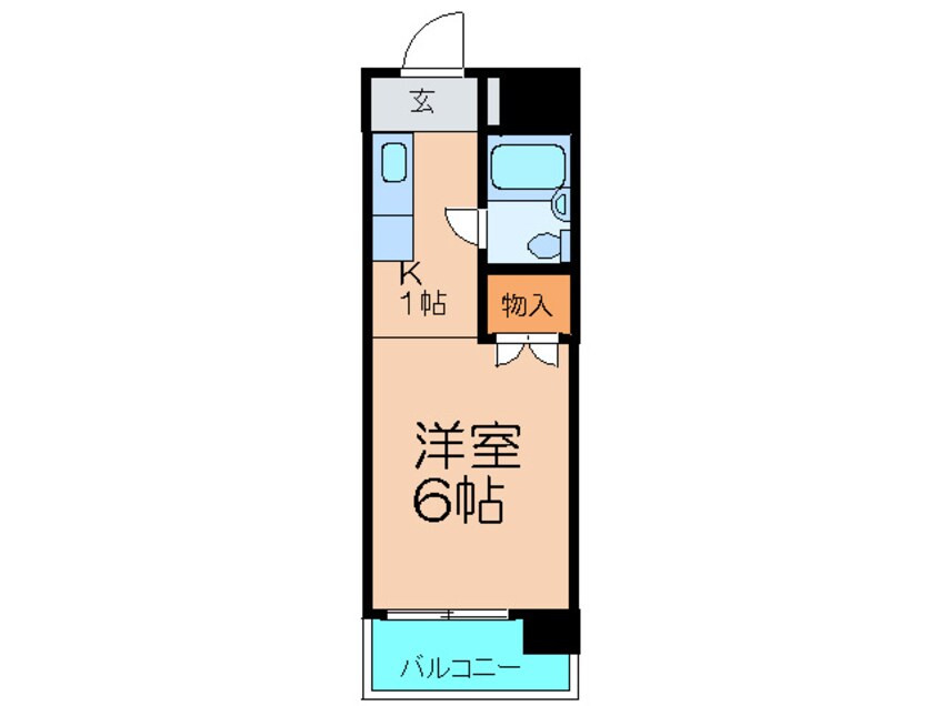 間取図 東洋ライオンズ野田