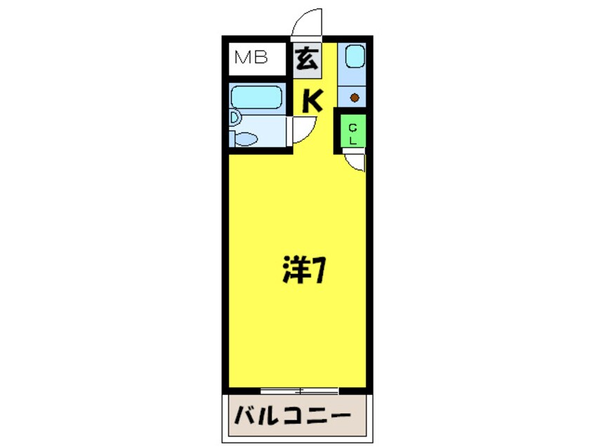 間取図 メゾンド八重