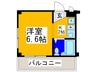 ハイツファミール 1Rの間取り