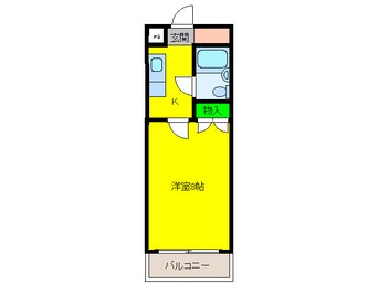 間取図 少林寺ＴＫハイツ