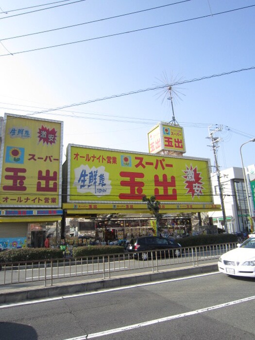 玉出(スーパー)まで545m 少林寺ＴＫハイツ