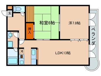 間取図 パークショア瀬田