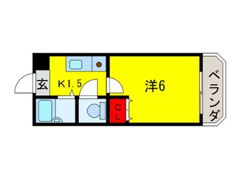 間取図 ＵＰ－ＲＯＡＲ