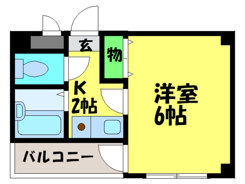 間取図 ＵＰ－ＲＯＡＲ