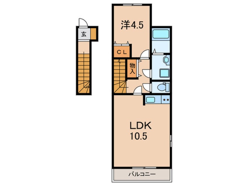 間取図 アレッタディモーラ
