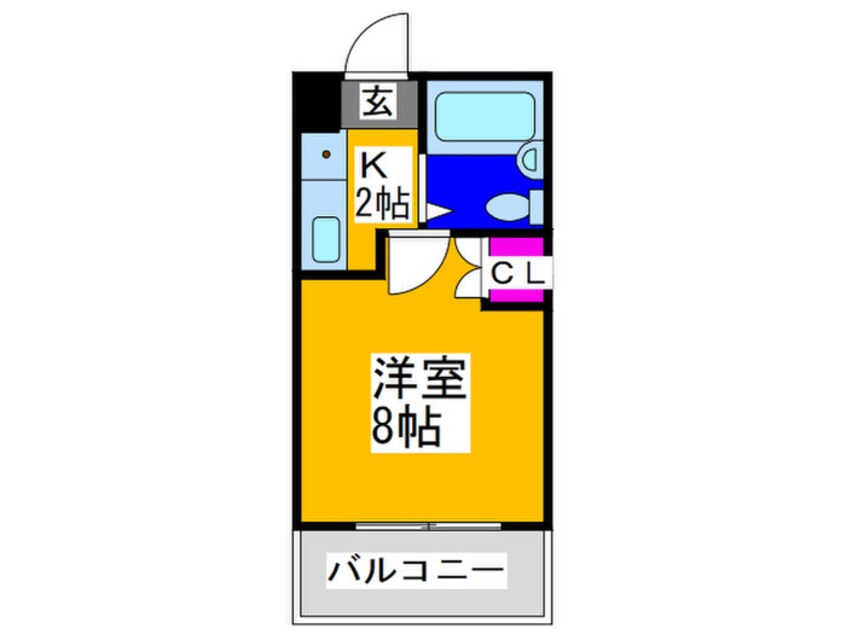 間取図 コーポヒロ