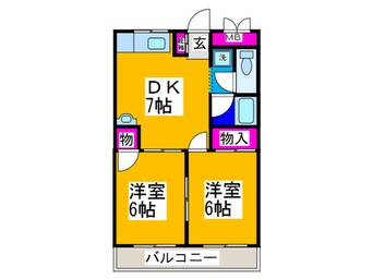 間取図 金岡コ－ポラス