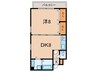 フォルム芦屋アヴァンセ 1DKの間取り