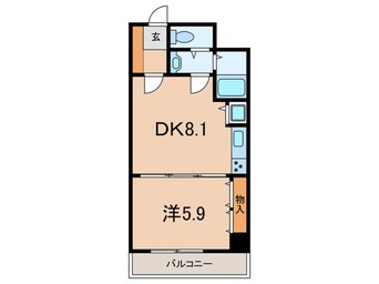 間取図 フォルム芦屋アヴァンセ