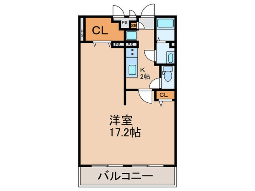 間取図 リブリ・グラーデ塚本
