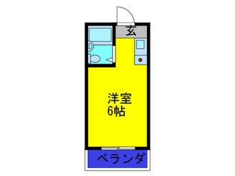 間取図 エムロ－ド日吉