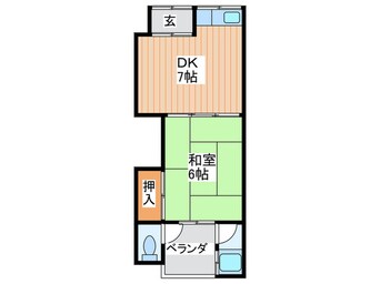 間取図 西川第２住宅