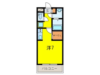 間取図 ルミネ甲東園