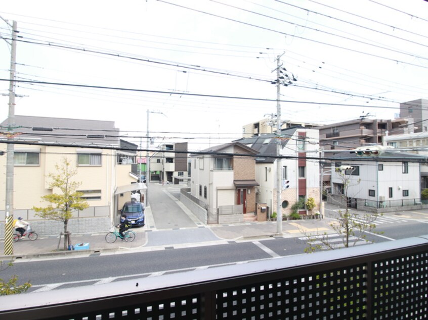 室内からの展望 ルミネ甲東園