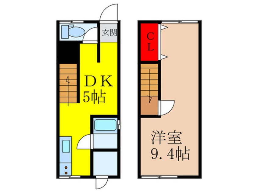 間取図 中央町テラス