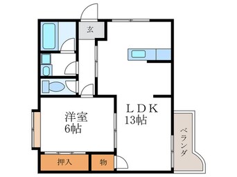 間取図 芝ノ宮マンション