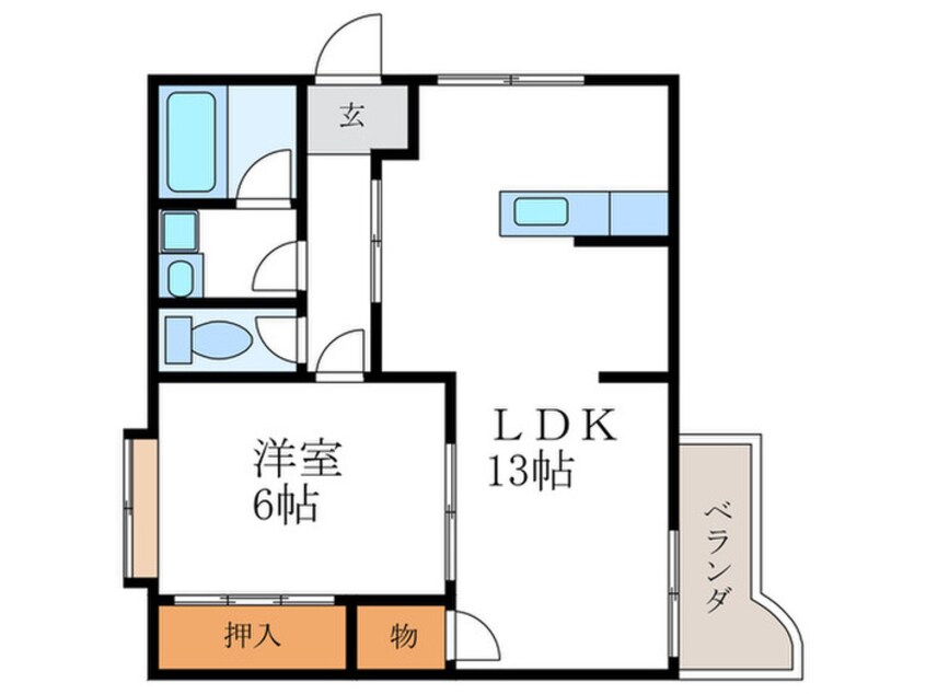 間取図 芝ノ宮マンション