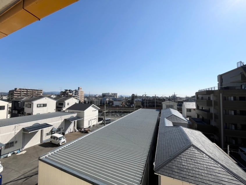 室内からの展望 芝ノ宮マンション