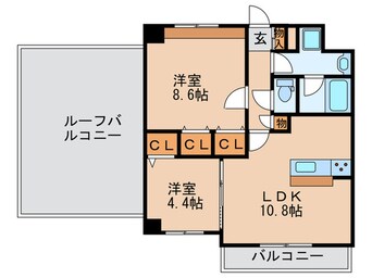 間取図 ガーデンレジデンス田川