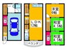 タウンハウス藤井寺Ⅰ 3LDKの間取り