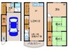 タウンハウス藤井寺Ⅰ 3LDKの間取り