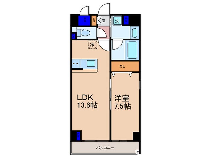 間取り図 ウェスタ四条