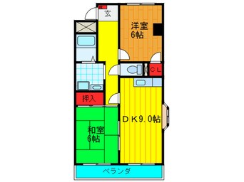 間取図 冨士栄町マンション