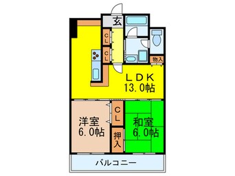 間取図 第一玉一ハイツ