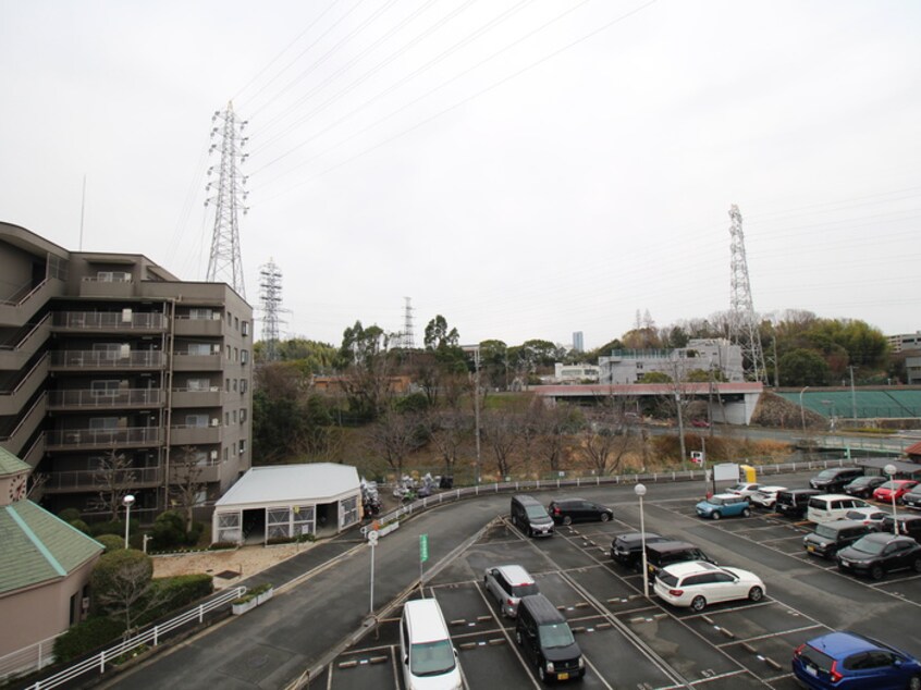 室内からの展望 ベルメゾン山田