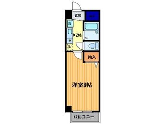 間取図 北白川モ－リシャス