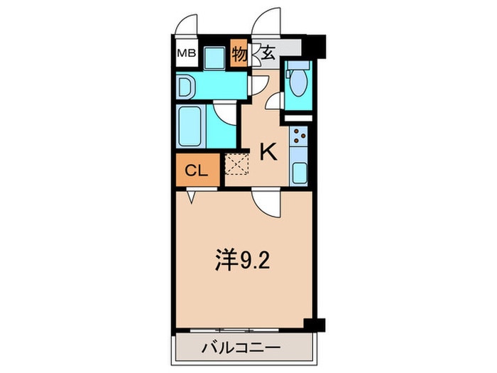 間取り図 クレア・ド・ル－ン伊丹