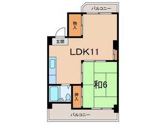 間取図 ドルフ本山