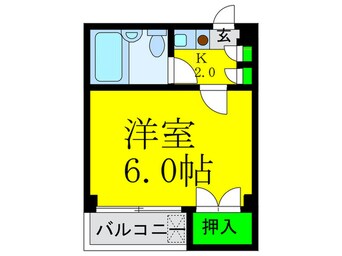 間取図 ハマサキマンション