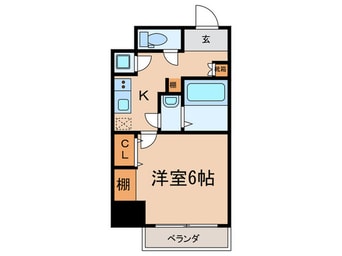 間取図 ﾚｼﾞｭｰﾙｱｯｼｭ梅田AXIA(801)