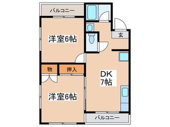 間取図 マンションアサノ