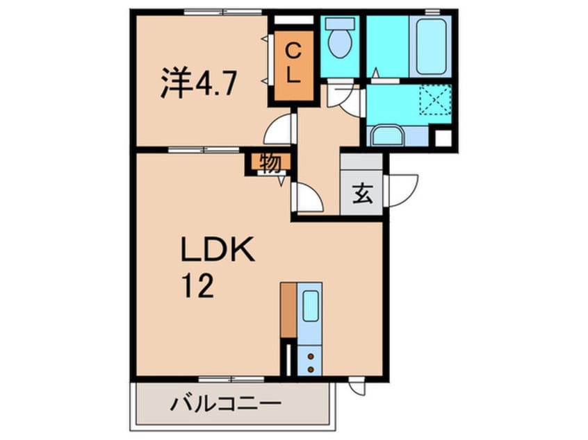 間取図 サンドルチェ
