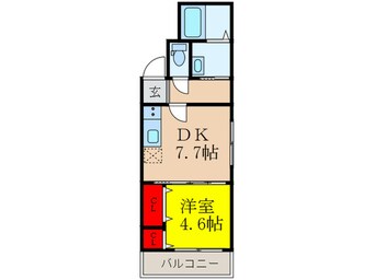 間取図 フジパレス淡路