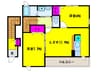グレイス 2LDKの間取り