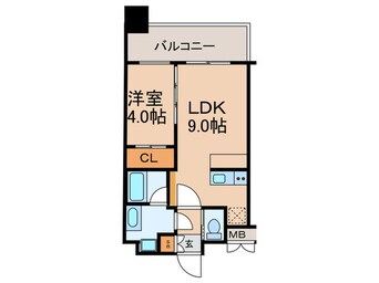 間取図 プレジオ緑地公園