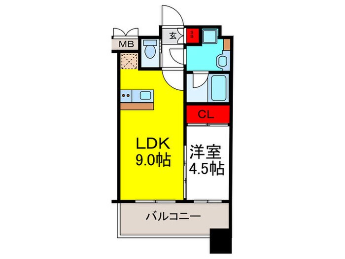 間取り図 プレジオ緑地公園