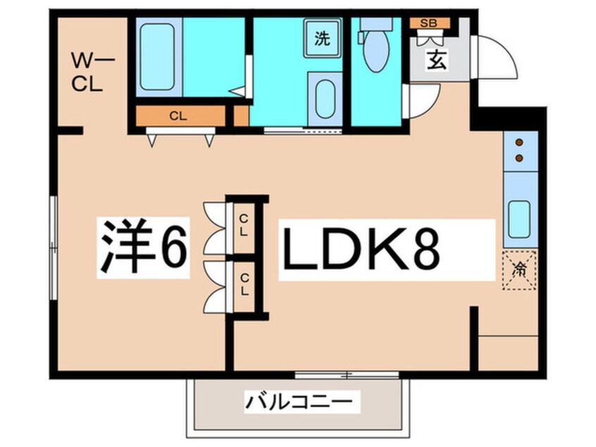 間取図 メゾン　アルシーヴ