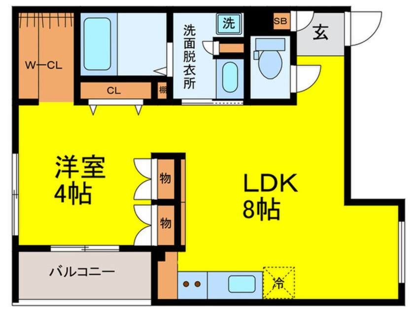 間取図 メゾン　アルシーヴ