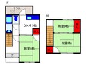 勝部3丁目テラスハウスの間取図