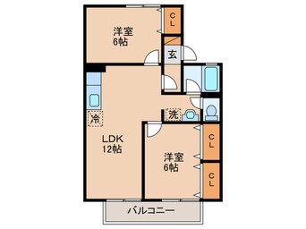 間取図 コンフォールK