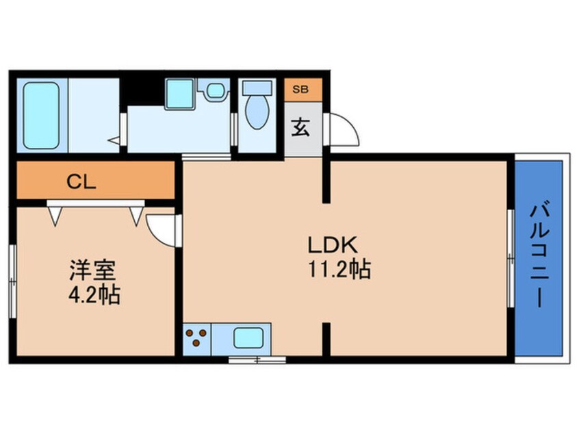 間取図 ハイツＯＨＴＡ