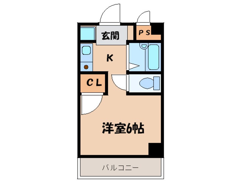 間取図 リバティ－ハイツ