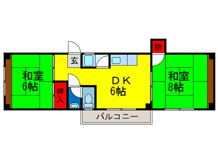 間取り図 セントラルパ－クビル
